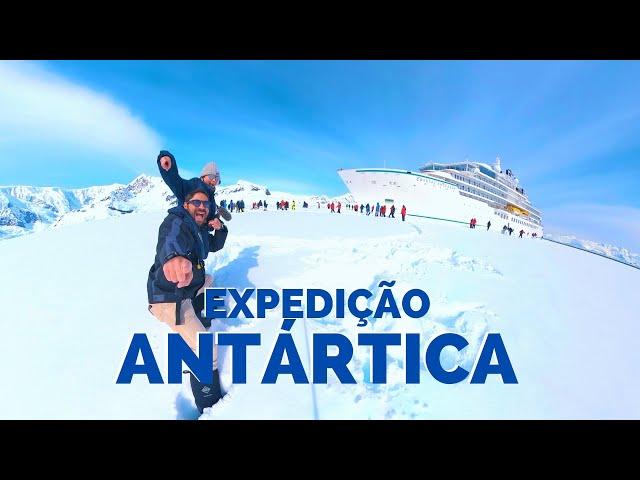 EXPEDIÇÃO ANTÁRTICA: NAVEGANDO NO GELO DO NOVO OCEANO DO PLANETA