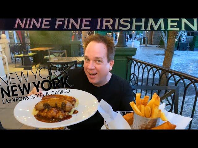 Nine Fine Irishmen Las Vegas - TRADITIONAL Pub Grub!