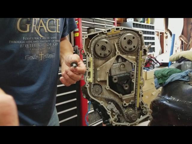 Quad 4 How to install timing chain and put motor in time