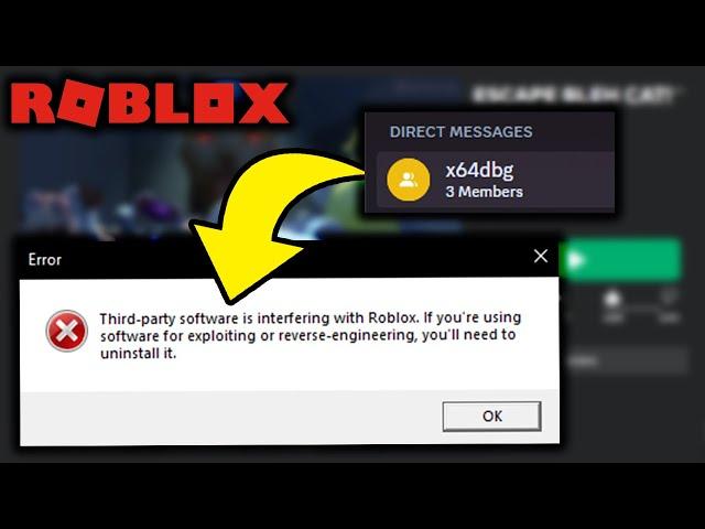 this glitch makes roblox think you're CHEATING...