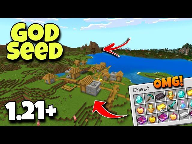 [God Seed] For Minecraft 1.21 Bedrock And PE | Seed Minecraft 1.21 | Minecraft Seeds