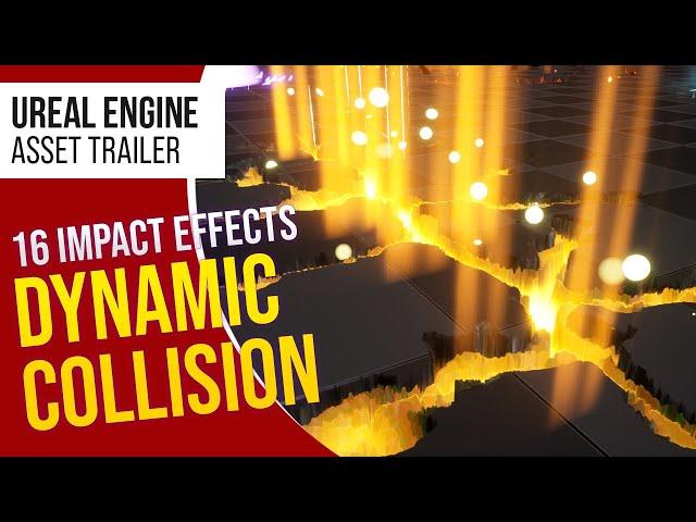 UE5 l Dynamic Impact and Collision Effects Pack l Unreal Engine 5 (Trailer)