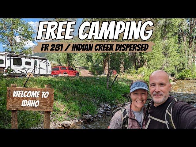 Free Camping | Forest Road 281 \ Indian Creek Dispersed | Idaho\Wyoming