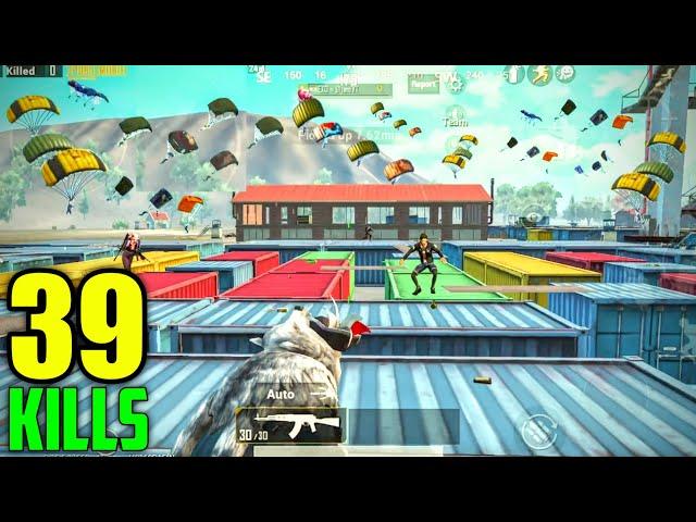 NEW BEST LANDING IN GEORGOPOL | 39 KILLS SOLO VS SQUAD | PUBG MOBILE