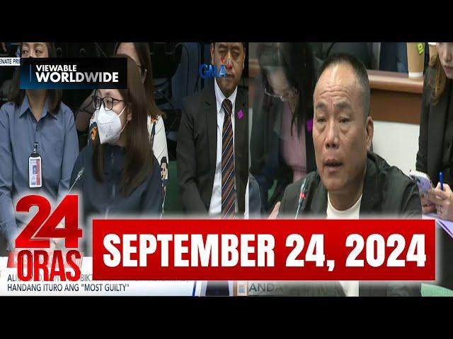 24 Oras Express: September 24, 2024 [HD]