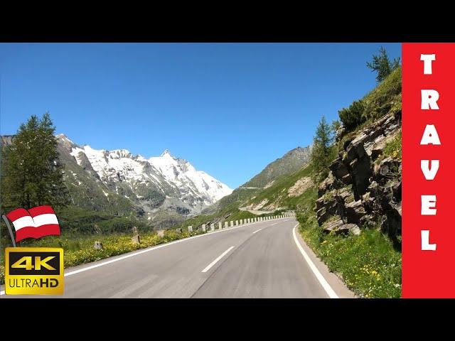 Driving in Austria 1: Grossglockner High Alpine Road | 4K 60fps