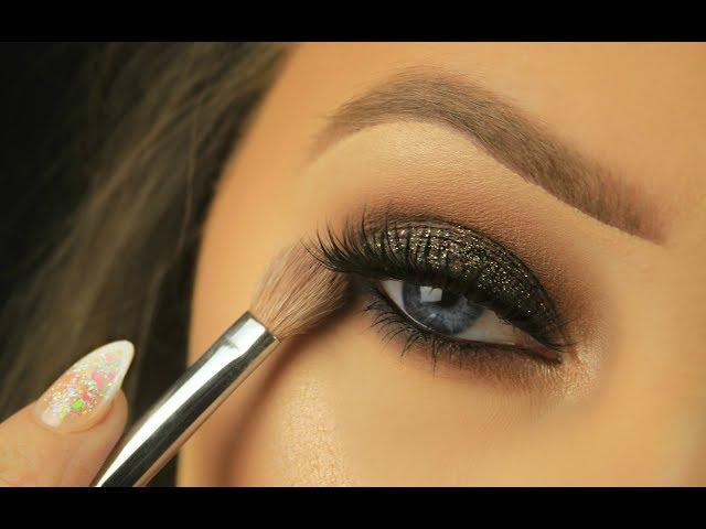 BEGINNERS GLITTER EYE MAKEUP | DRUGSTORE | EIMEAR MCELHERON