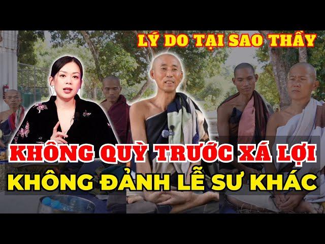 Tại sao Thầy Minh Tuệ chỉ đảnh lễ Đức Thế Tôn - Không quỳ trước Xá Lợi ở Lào | Minh Triết Phật Giáo