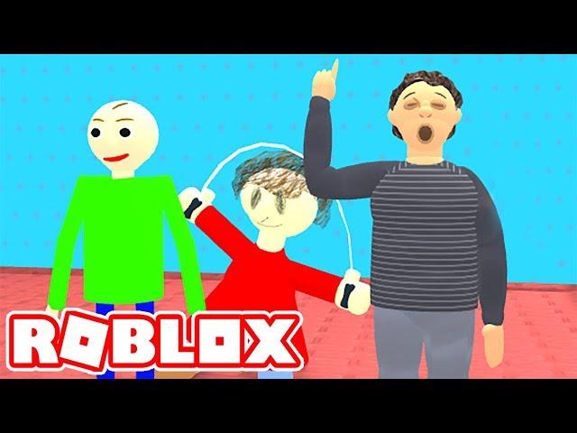 КАК СТАТЬ БАЛДИ! РОЛЕВАЯ ИГРА ROBLOX BALDI