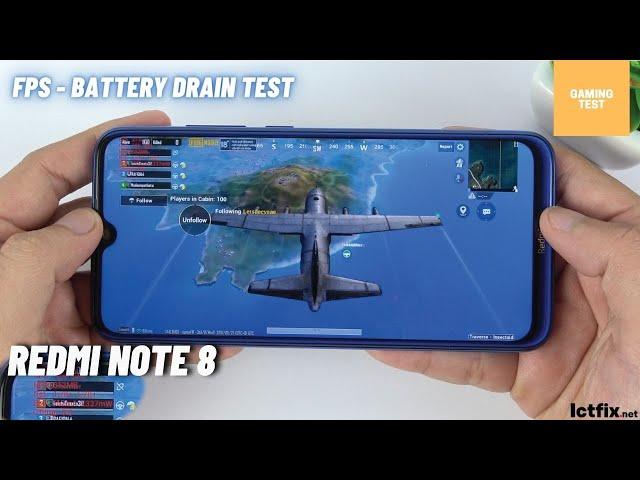 Redmi Note 8 PUBG Gaming test 2021