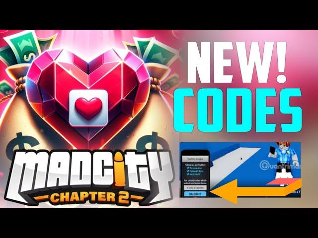 *NEW* ALL WORKING CODES FOR MAD CITY IN 2024! ROBLOX MAD CITY CODES