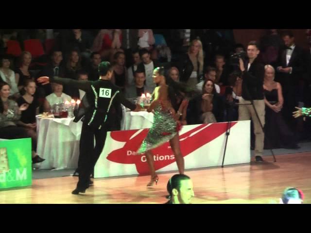 Sergey Dashkevich - Darina Semenova | WDC World Series | Autumn Star 2013 | 1/2 final. Samba