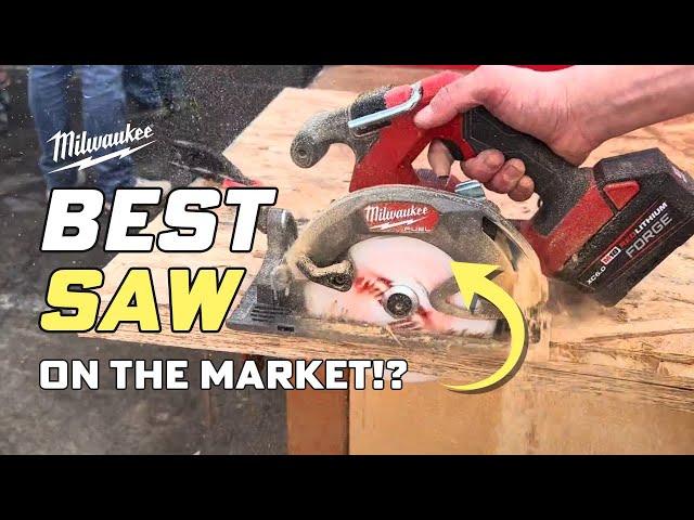 New M18 FUEL Compact Circular Saw 2833-20 | Milwaukee's Most Powerful 6-1/2" Ever!