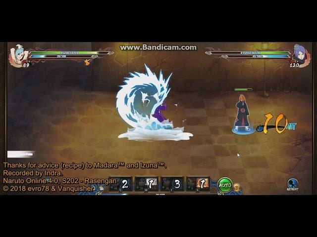 Naruto online 4.0 - Ninja Exam 178 - Water main (Azure Fang)