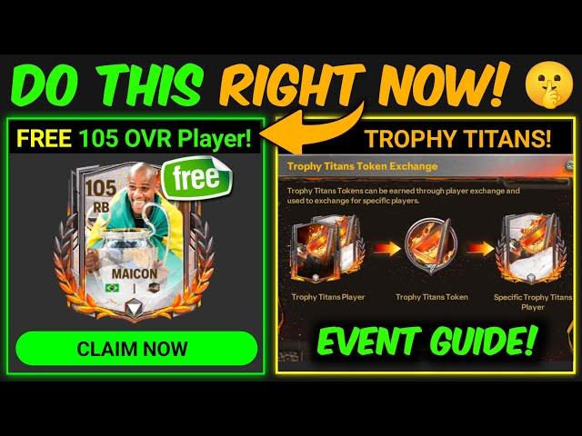 OMG! FREE 105 OVR Player [TROPHY TITANS Best Guide] | Mr. Believer