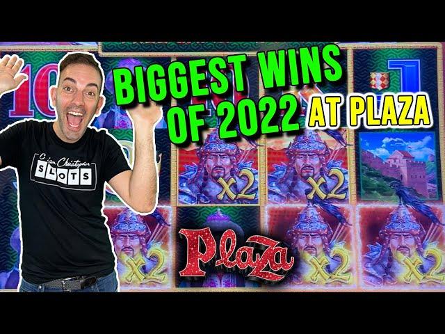  BIGGEST WINS OF 2022  PLAZA CASINO LAS VEGAS