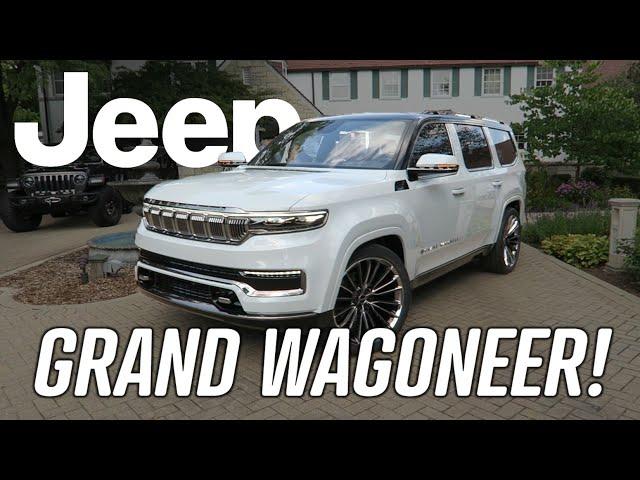 Jeep Grand Wagoneer Walkaround and Interior | The ULTRA LUXURY Jeep