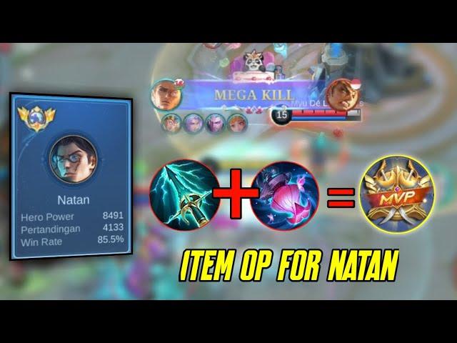 SKY PIERCER DAN WISHING LANTERN ITEM OP BUAT NATAN - BEST BUILD NATAN 2024 - NATAN TOP GLOBAL