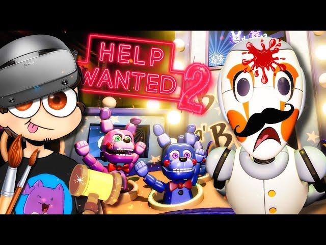 ПИРАТСКИЙ ТУР ФОКСИ И ДИКИЙ УГАР В ИГРАХ!  FNAF VR HELP WANTED 2 | #3