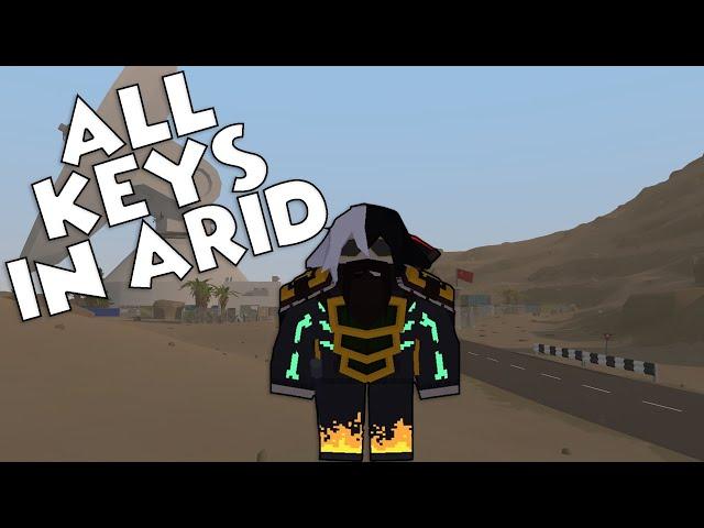 Unturned Tutorial #9 - UPDATED!!! HOW TO GET ALL KEYS IN UNTURNED ARID MAP 2024!!!