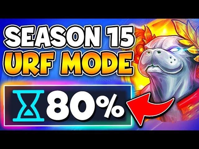 LEAGUE'S BEST GAME MODE IS BACK FOR SEASON 15! (NEW URF MODE GAMEPLAY)