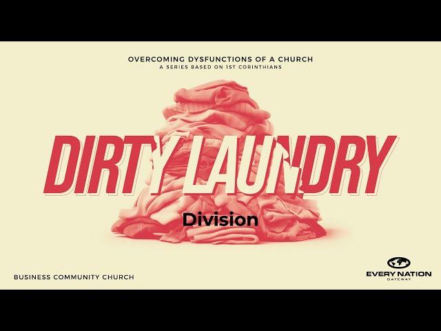 DIRTY LAUNDRY WEEK 1: DIVISION