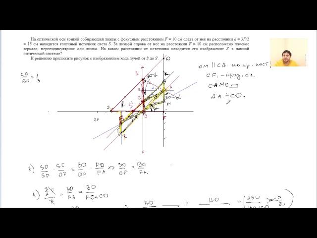 Подготовка к ЕГЭ по физике. Оптика. Задание №32 (часть 7)