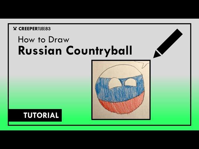 [CT83] How to Draw Russian Countryball (Tutorial)