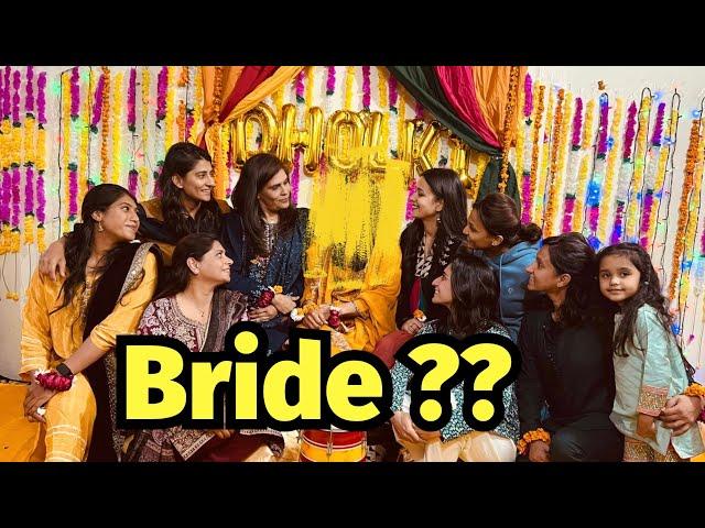 Aliya Riaz key baad ab kis ki shaadi ? | Dholki event | Guess the name of bride