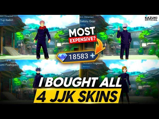 HOW MUCH IS JUJUTSU KAISEN COLLAB SKIN? | JUJUTSU KAISEN EVENT DRAW | MUST WATCH BEFORE SPENDING