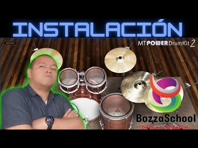 Instalación MT PowerDrumKit