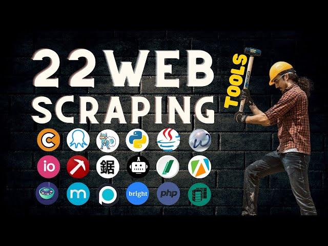 TOP 22 Web Scraping Tools for 2024 | Free to Paid Data Scraping Tools [Hands on Lab]