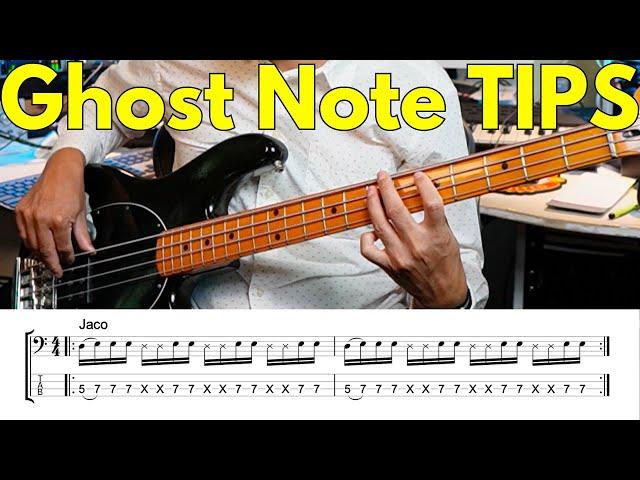 Mastering Ghost Notes - The Ultimate Funk Bass Technique