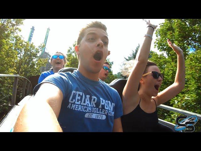 Taylor and Sarah Ride Tremors at Silverwood