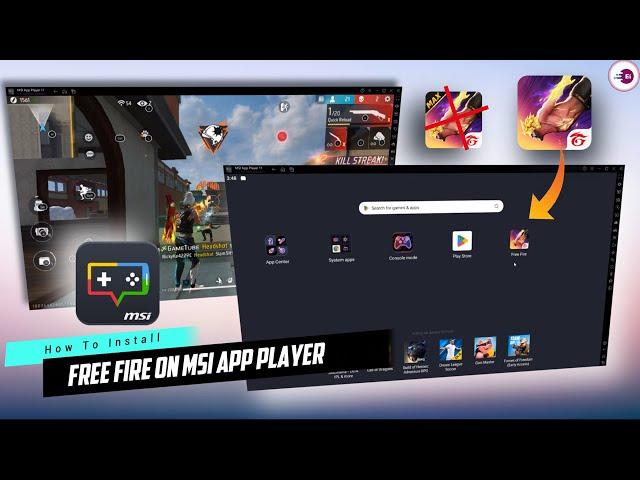 How To Install Free Fire on MSI App Player | Free Fire New Update Version Install on MSI App Player