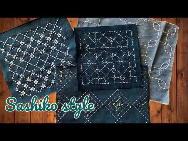 Sashiko-декоративные швы#boro#sashiko#diy