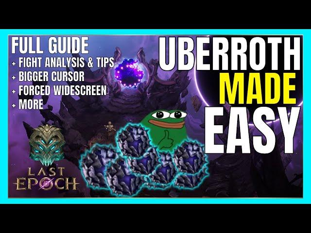 Uber Aberroth Full Guide - Settings and Tricks to make the fight EASY | Last Epoch 1.2