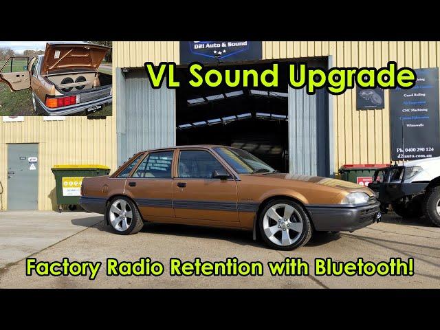 VL Commodore Sound Upgrade- FACTORY RADIO WITH BLUETOOTH!