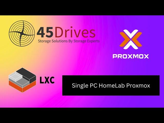 Single Server HomeLab Using Proxmox (Proxmox Hypervisor and NAS)