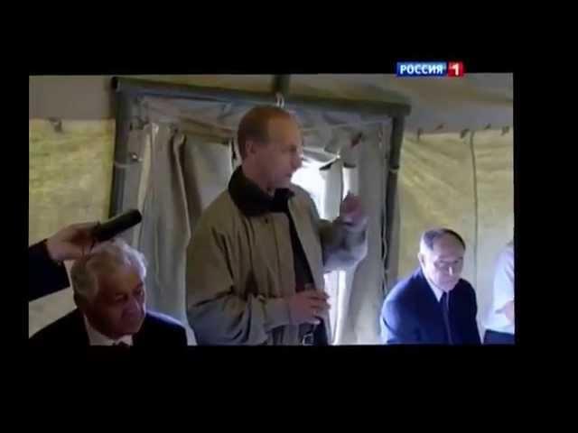 Путин поставил водку на стол. 1999 год