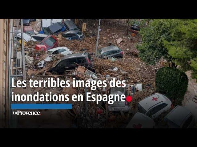 Les terribles images des inondations en Espagne