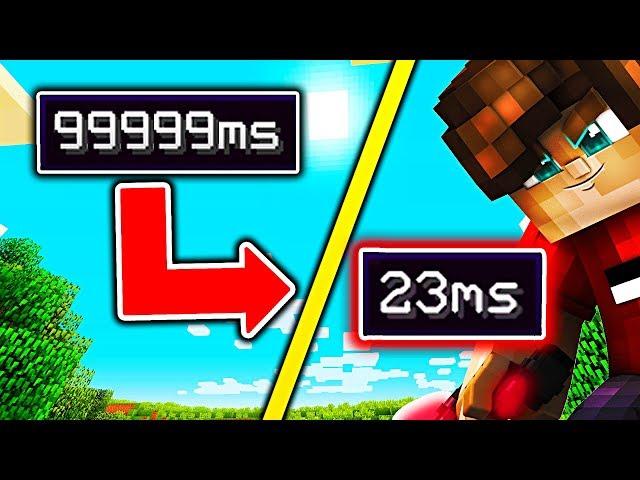 Как ПОНИЗИТЬ ПИНГ на ХАЙПИКСЕЛЕ? РАБОЧИЙ МЕТОД! Скай варс [Minecraft Sky Wars Mini Game]