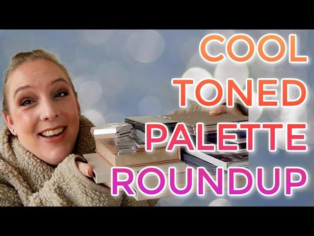 COOL TONED PALETTE ROUNDUP // New cool toned eyeshadow palette recommendation what to buy