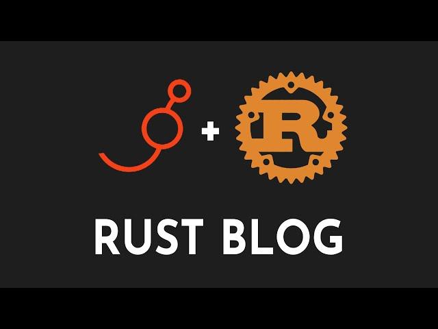 Why did I build a blog in Rust? ft. Leptos