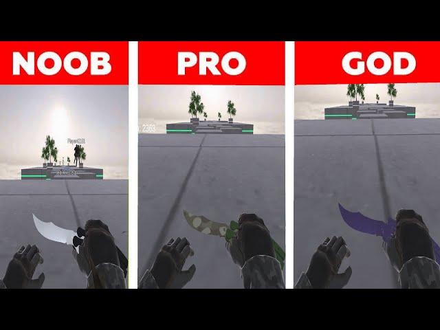 NOOB VS PRO VS GOD in BHOP PRO | Bhop Pro | RyuGamez