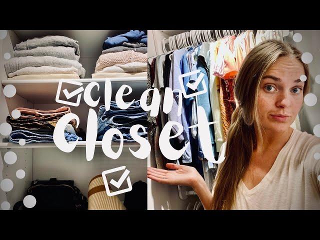 CLOSET TOUR + REORGANIZATION 2021 / declutter + reorganize your closet with me! | KatieVision