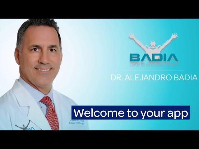 Dr  Alejandro Badia: Hello and Welcome to your App!