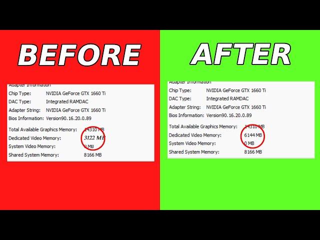 *UPDATED 2024* Increase Dedicated Video Memory VRAM on Windows 11   How To