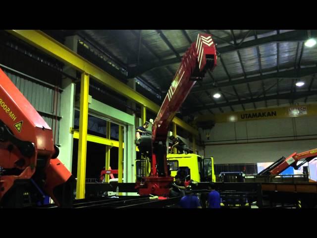 Sany Palfinger SPS50000 - Installation & Testing