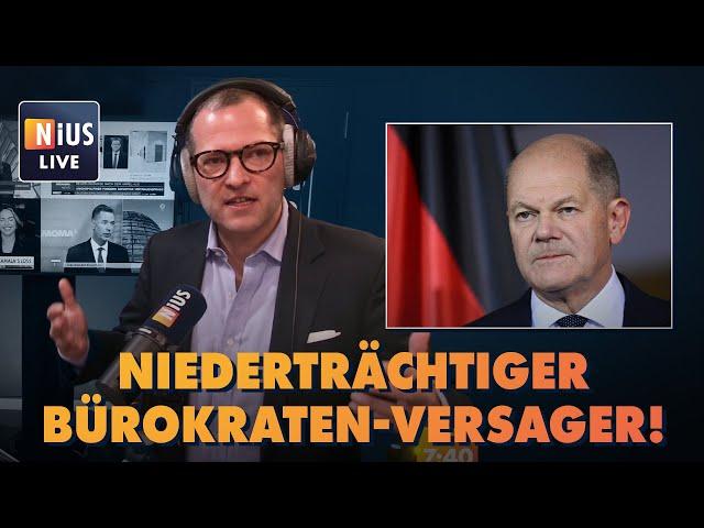 Regierungskrise: Kanzler Scholz hat die Ampel platzen lassen! | NIUS Live vom 07. November 2024